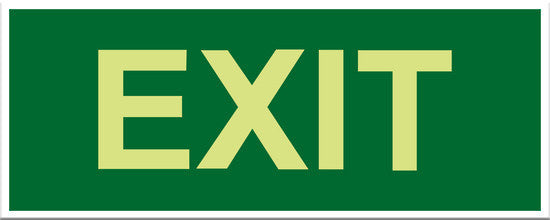 Exit (Luminous) Sign - Markit Graphics