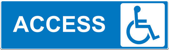 Wheelchair Access Sign